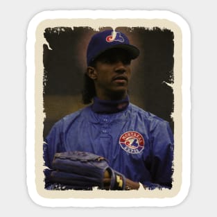 Pedro Martinez in Montreal Expos Sticker